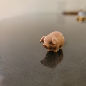 Vintage Hagen Renaker Pig Ceramic Figurine